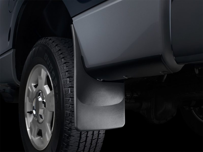 Picture of WeatherTech 2015 Ford F-150 w/o Wheel Lip Module No Drill Rear Mudflaps