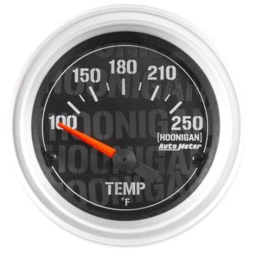 Picture of Autometer Hoonigan 52mm 100-200 Deg F Full Electronic Water Temp Gauge
