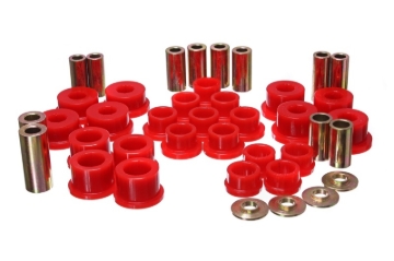 Picture of Energy Suspension 06-14 Mazda Miata Red Rear Control Arm Bushing Set