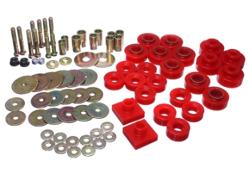 Picture of Energy Suspension 68-72 Oldsmobile Cutlass Red Body Mount Set