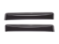 Picture of WeatherTech 19-21 Ram 1500 Crew Cab Rear Side Window Deflectors - Dark Smoke