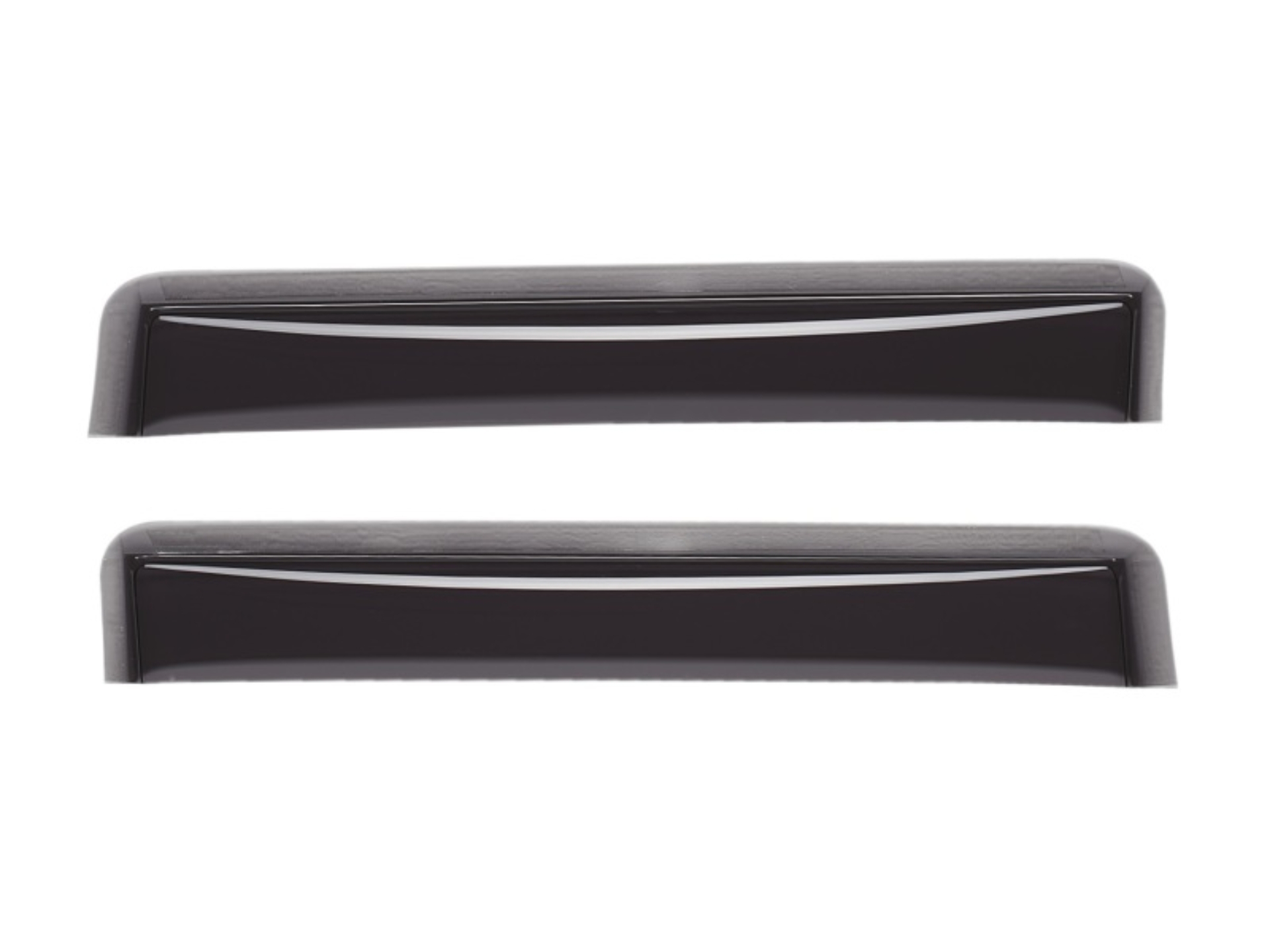 Picture of WeatherTech 19-21 Ram 1500 Crew Cab Rear Side Window Deflectors - Dark Smoke