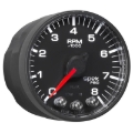 Picture of Autometer Spek-Pro Black 2 1/16 inch 8K RPM Tach w/ Shift Light and Peak Memory
