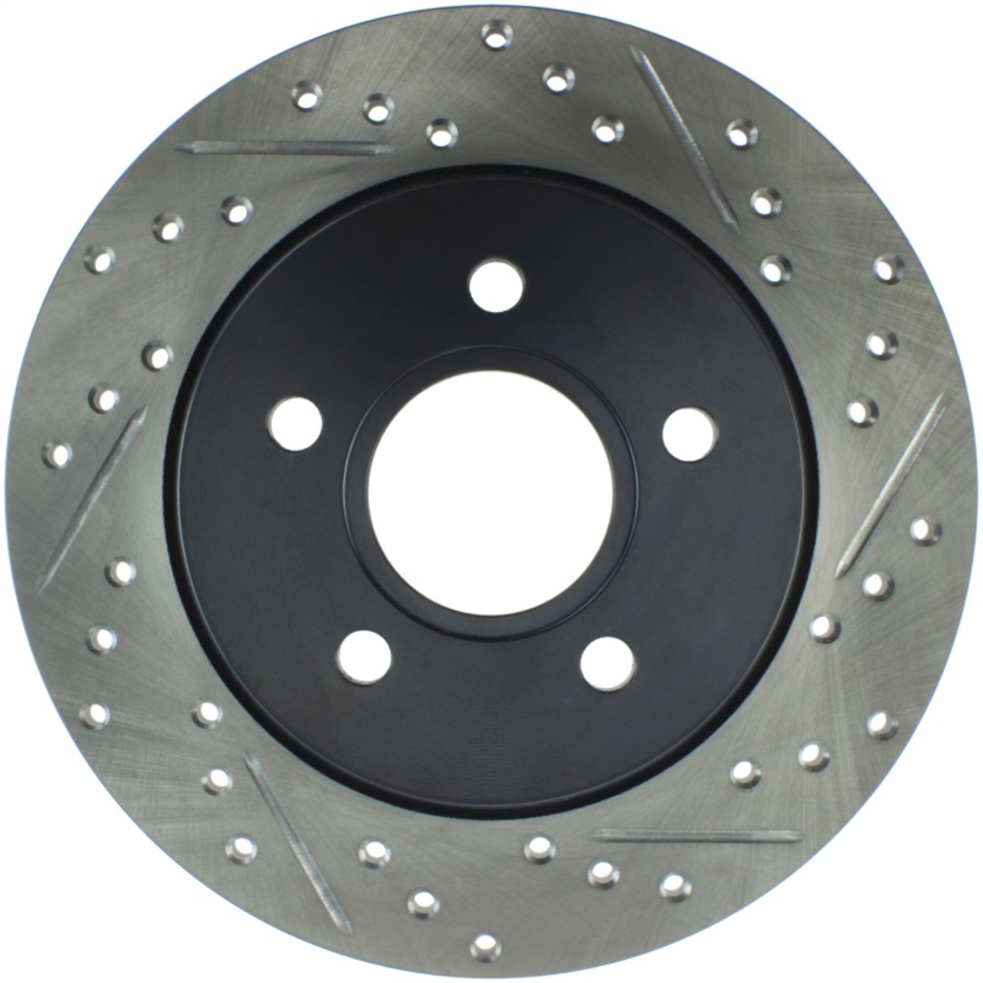 Picture of Sport Drilled & Slotted Brake Rotor; Rear Left