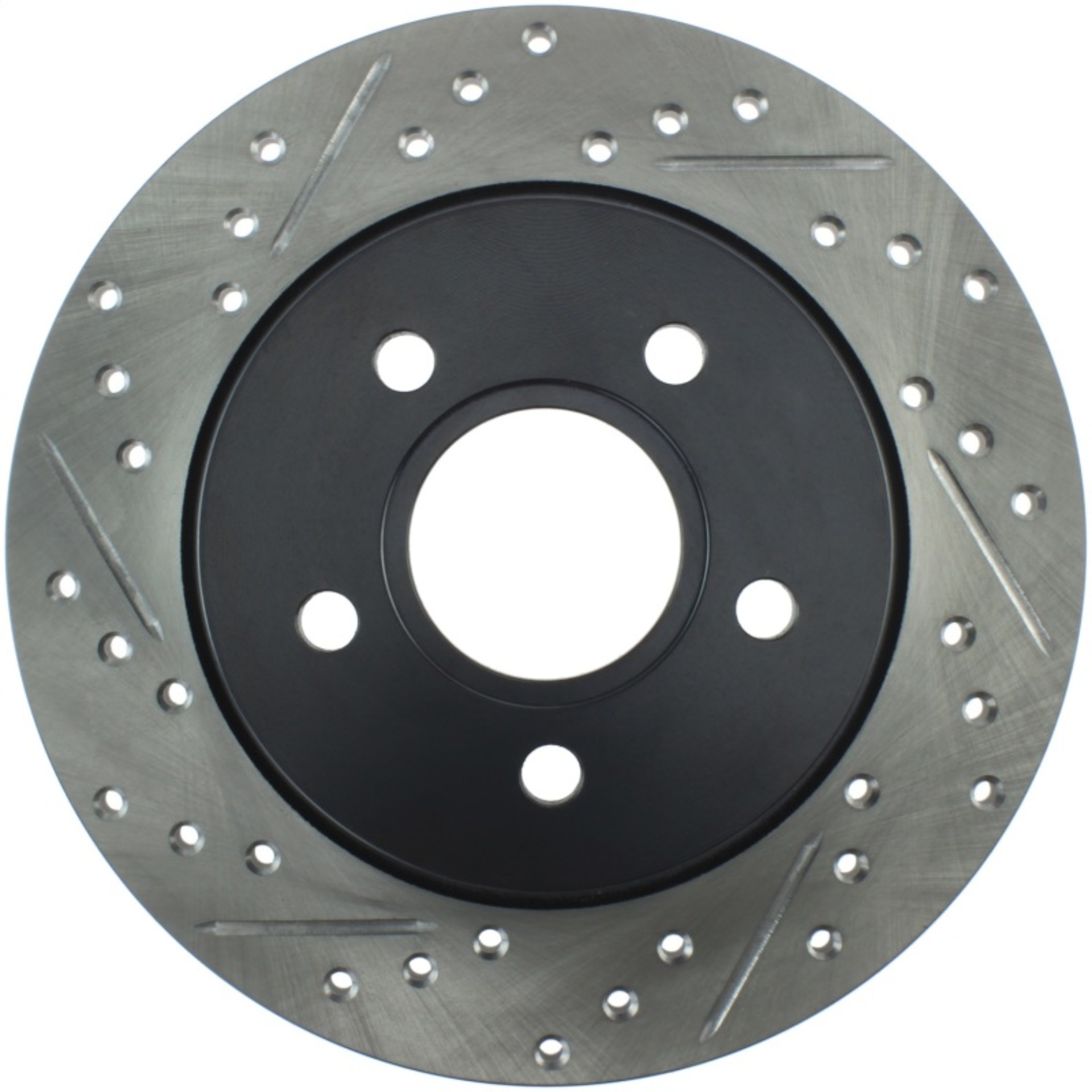 Picture of Sport Drilled & Slotted Brake Rotor; Rear Right