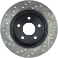 Picture of Sport Drilled & Slotted Brake Rotor; Rear Left