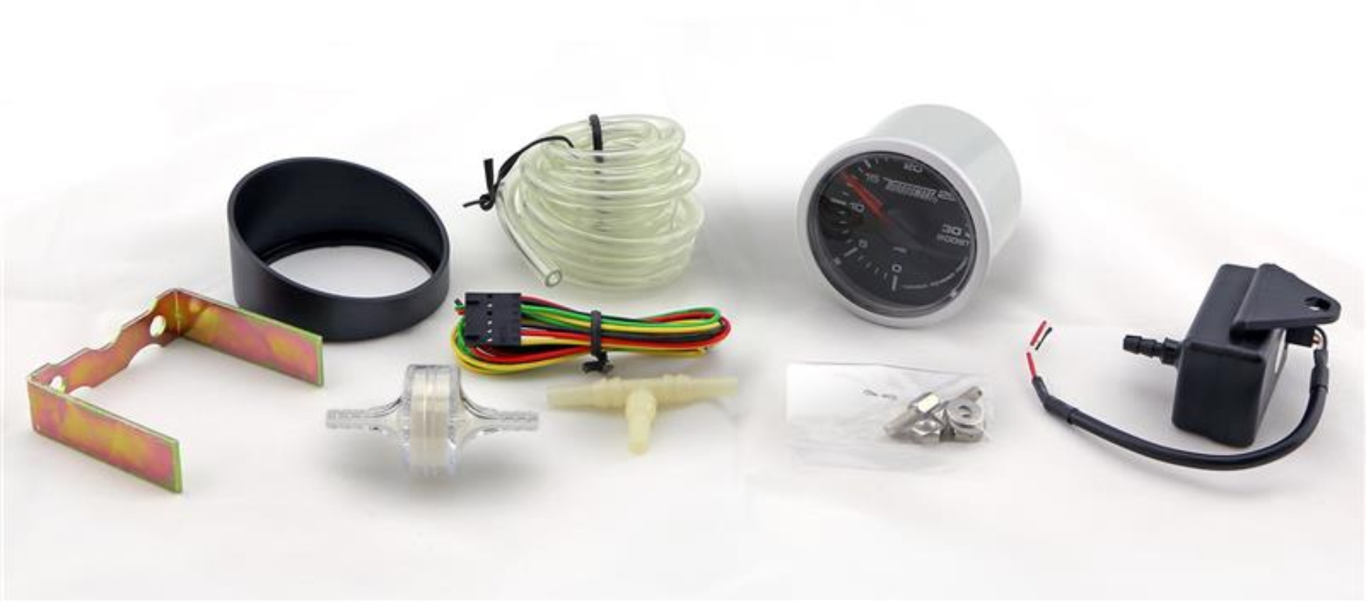 Picture of Turbosmart Vacuum/Boost Gauge 30psi 52mm - 2 1/16 (Stepper Motor)