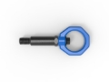 Picture of aFe Control Front Tow Hook Blue BMW F-Chassis 2/3/4/M
