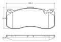 Picture of Street Brake Pads with Shims and Hardware