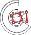 Picture of SPC Performance 1.0 deg. Ford Camber Shim