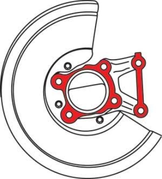 Picture of SPC Performance 1.0 deg. Ford Camber Shim