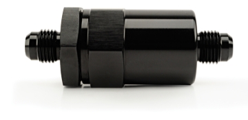 Picture of FUEL FILTER, -6AN BLACK INLET/OUTLET