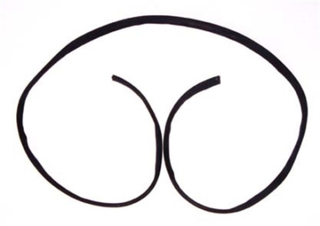 Picture of Omix Windshield Frame Seal 41-49 Ford and Willys Models