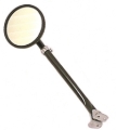 Picture of Omix Round Mirror w/ Arm & Bracket Black- 41-64 Willys