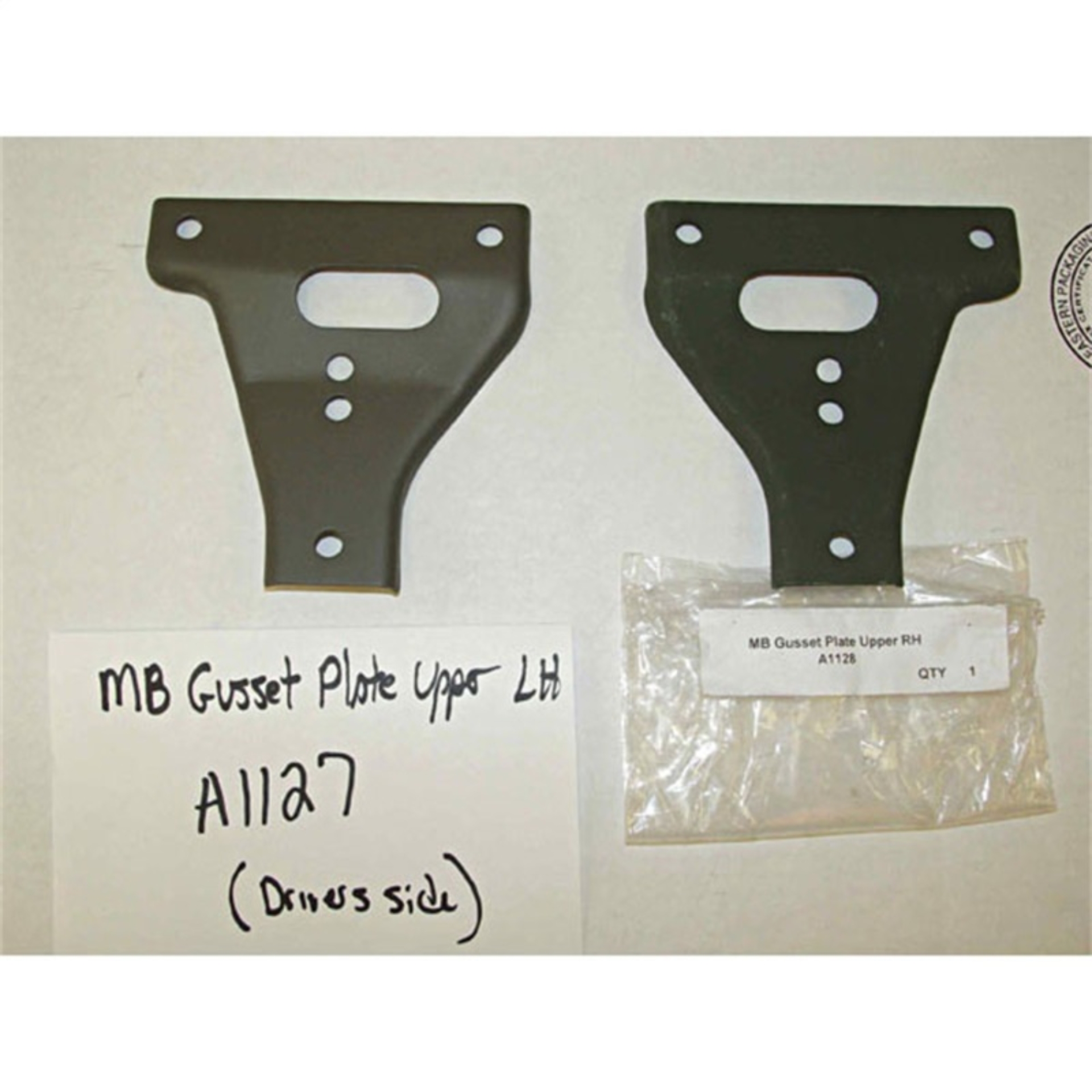 Picture of Omix Front Bumper Upper Gusset LH- 41-45 Willys MB & GPW