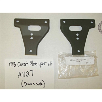 Picture of Omix Front Bumper Upper Gusset LH- 41-45 Willys MB & GPW