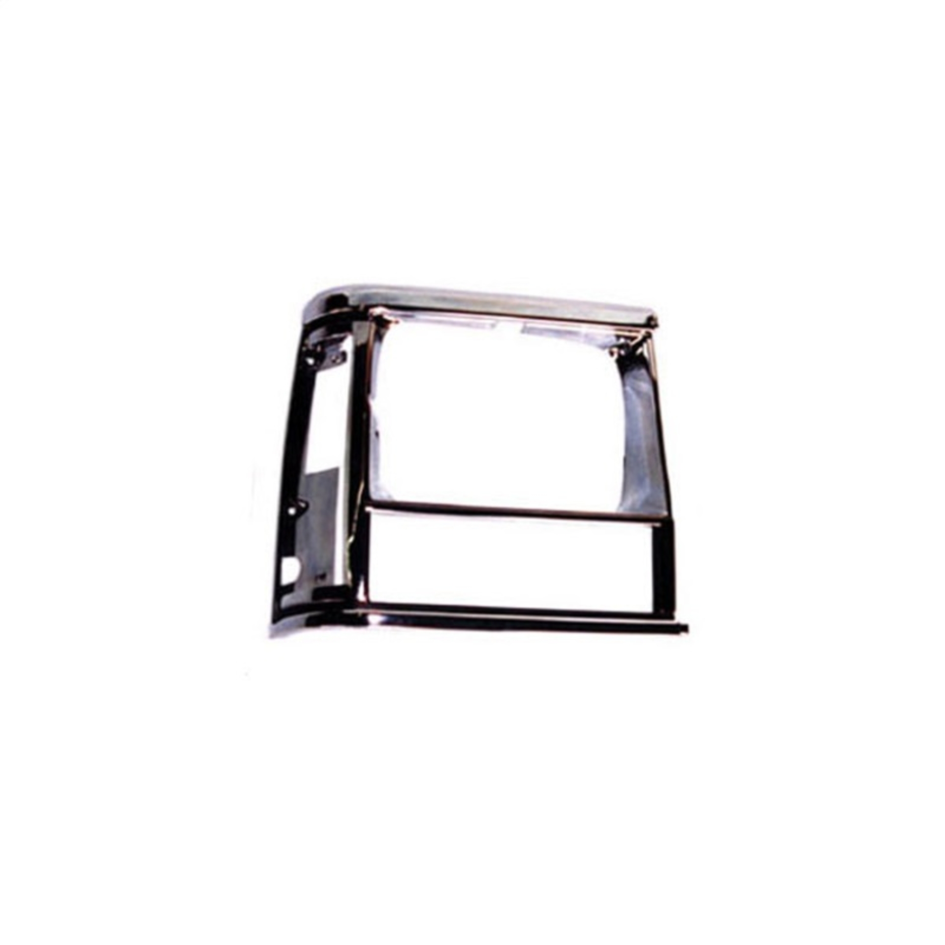 Picture of Omix RH Chrome Blk Headlight Bezel 84-01 Cherokee (XJ)