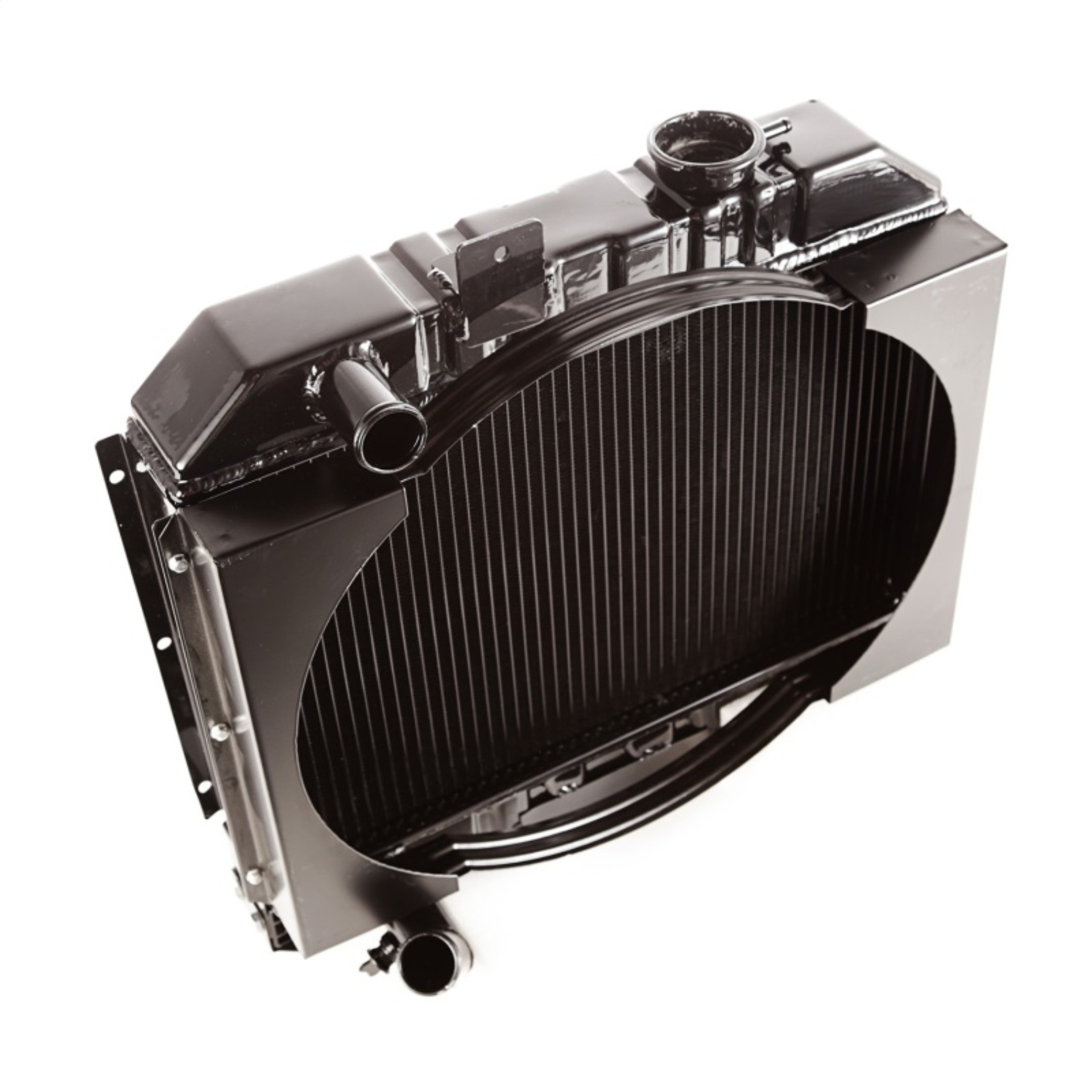Picture of Omix Radiator w/ Fan Shroud 2 Row- 41-52 Willys Models