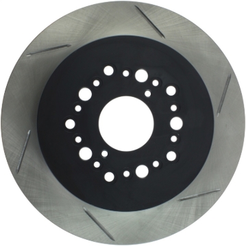Picture of Sport Slotted Brake Rotor; Rear Left