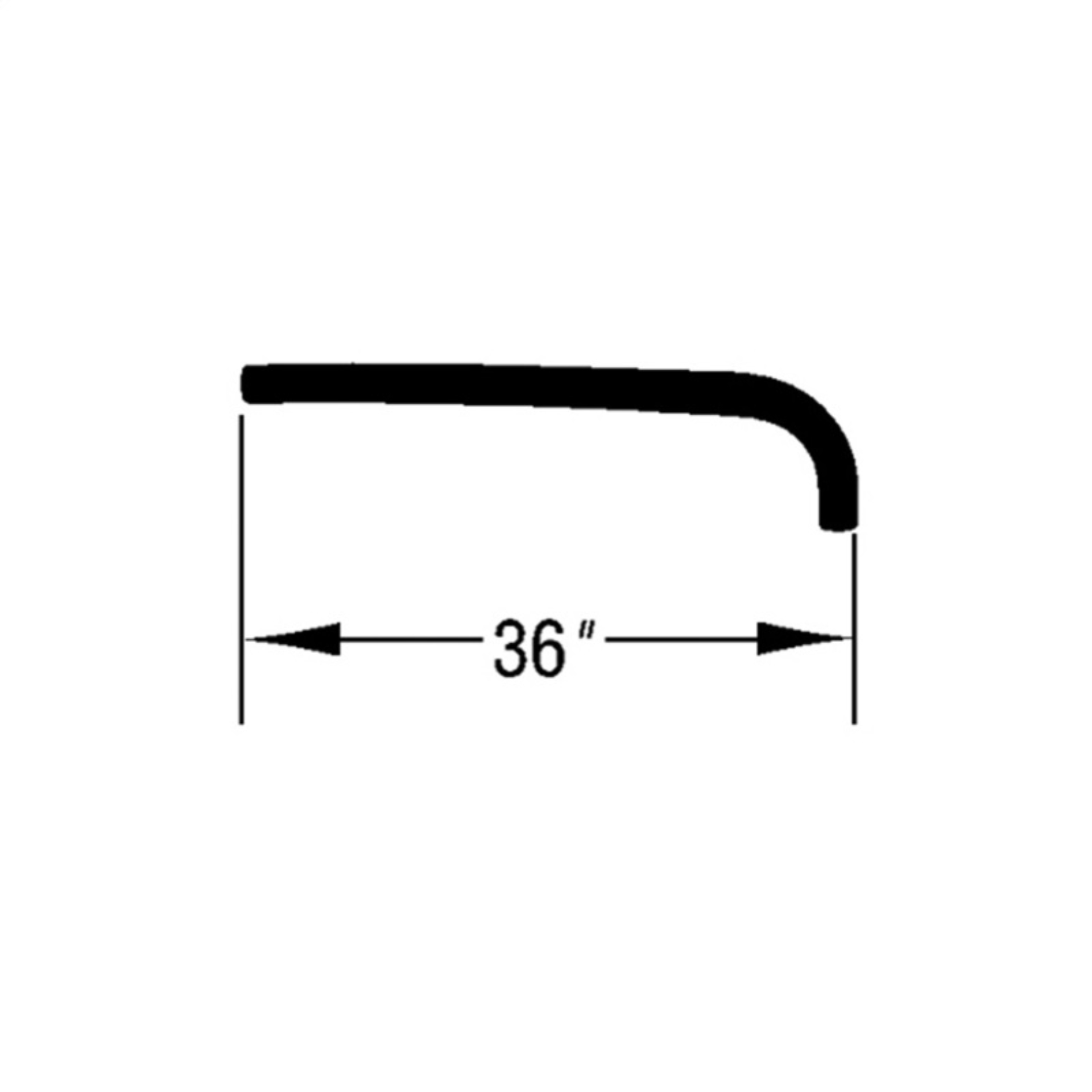 Picture of Omix Heater Supply Hose 4.0L 97-01 Jeep Cherokee (XJ)