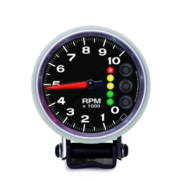 Picture of Autometer Elite 3 3/4inch 10K RPM Tachometer w/ Pit Road Speed Lights and Peak Memory