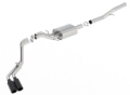 Picture of Borla 14 Silv/Sierra 1500 EC Std/CC Short 143.5in WB S-Type Black Tip Dual Rolled Side Exit CB Exht