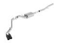 Picture of Borla 14 Silv/Sierra 1500 EC Std/CC Short 143.5in WB S-Type Black Tip Dual Rolled Side Exit CB Exht