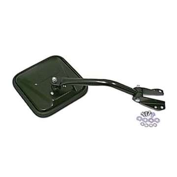 Picture of Omix Mirror Head and Arm Blk Left-Side- 55-86 CJ Models
