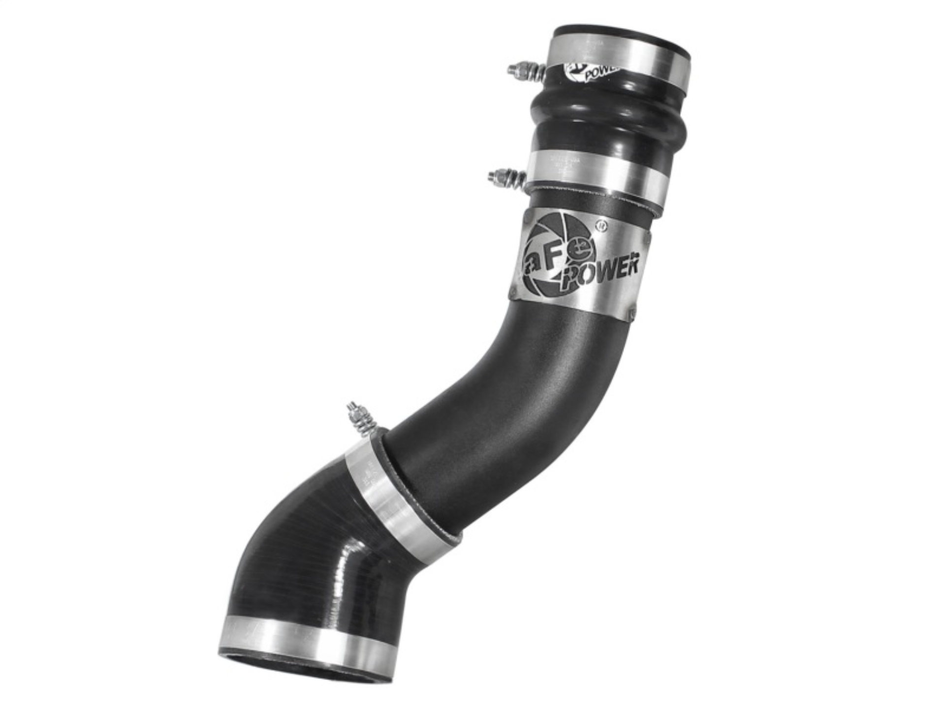 Picture of aFe Bladerunner 3 inch Black Intercooler Hot Side Tube Dodge Diesel Trucks 94-02 L6-5.9L