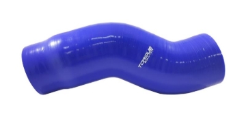 Picture of Torque Solution Turbo Inlet Hose Blue: Subaru WRX 2015+ / Legacy GT 2010-2015
