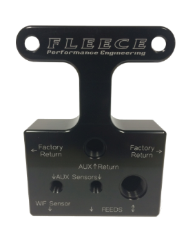 Picture of Fleece Performance 07.5-09 Dodge 6.7L Cummins 3rd Gen Fuel Distribution Block