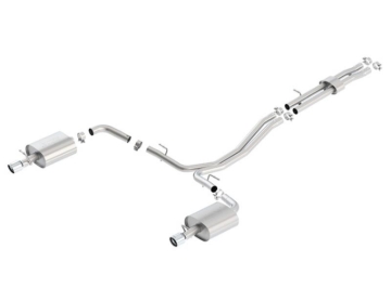 Picture of Borla 12-15 Ford Explorer 3.5L EcoBoost Dual Split Rear Ext SS S-Type CB Exhaust