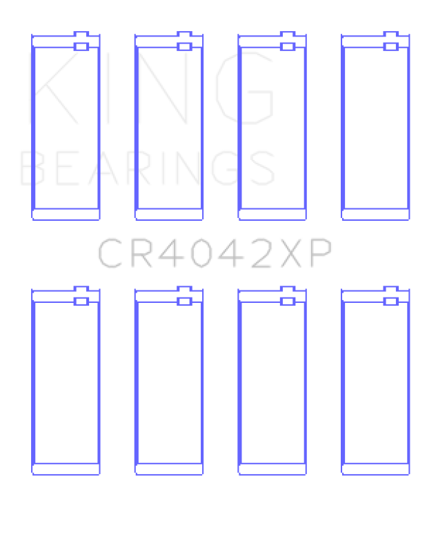 Picture of King Engine Bearings BMW M40/M42/M43/M44 1.6L 1.8L 1.9L Performance Rod Bearing Set - Size STD