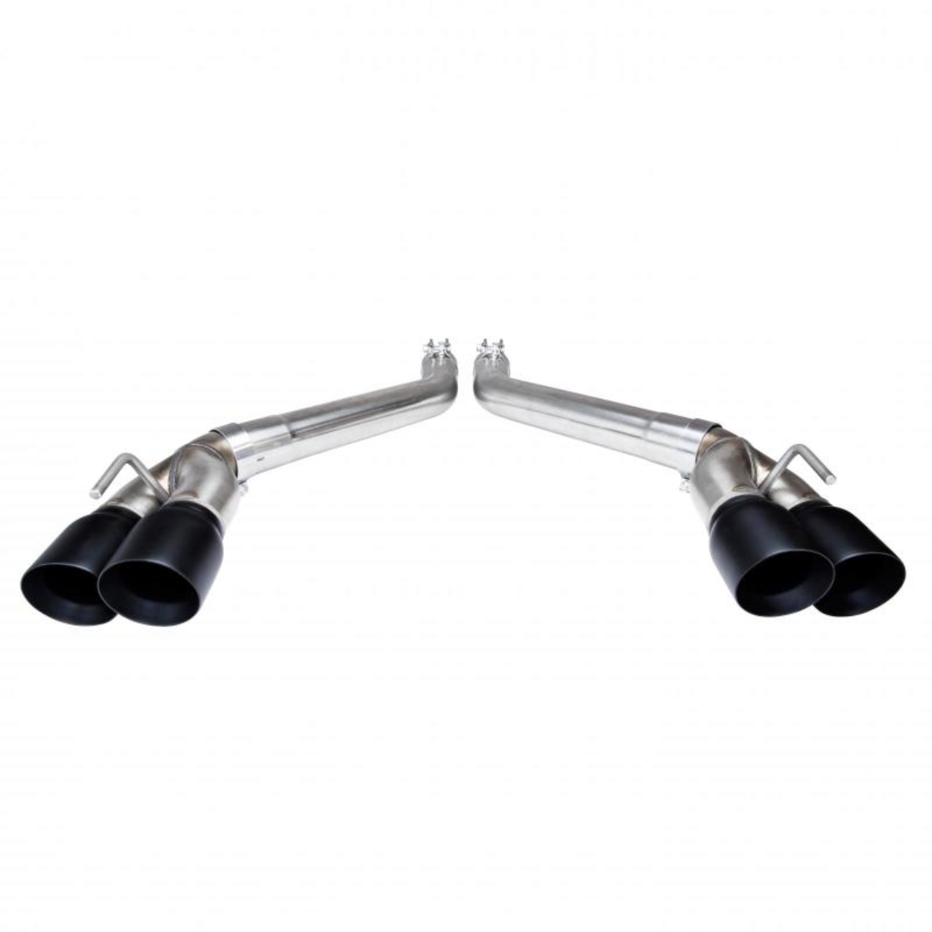 Picture of Kooks 2016 + Chevrolet Camaro SS LT1 3in Axle Back Muffler Delete Exhaust System w/ Black Quad Tips
