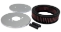 Picture of K&N Custom Round Racing Assembly Red 4.5in ID / 5.875in OD / 1.75in Height
