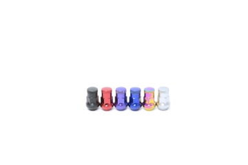 Picture of Wheel Mate Muteki SR35 Close End Lug Nut - Red 12x1.50 35mm *Single Lug Nut*