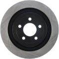 Picture of Sport Slotted Brake Rotor; Rear Left