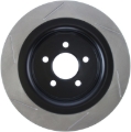 Picture of Sport Slotted Brake Rotor; Rear Left