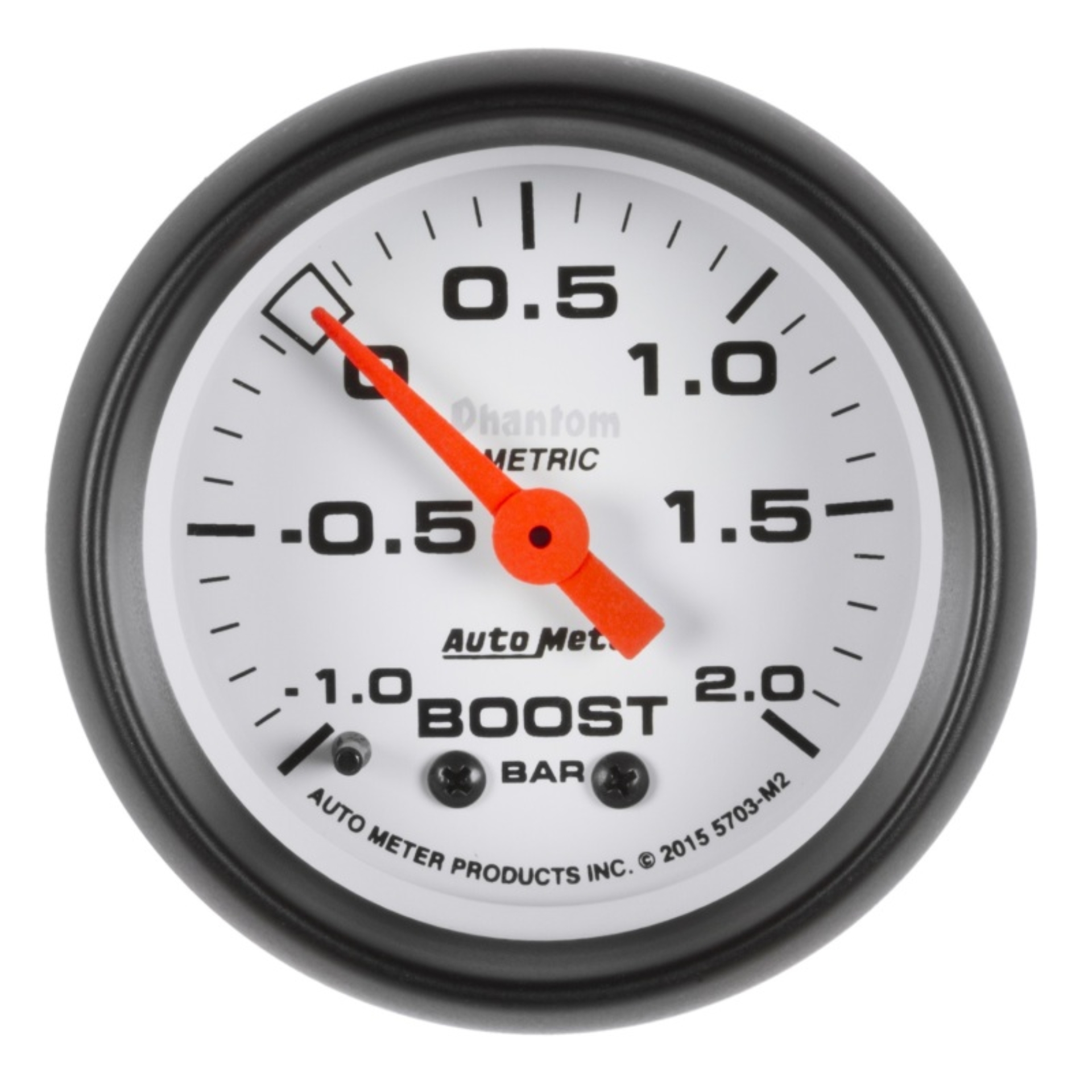 Picture of Autometer Phantom Gauge Vac/Boost 2 1/16in -1 - +2 Bar Mechanical Phantom