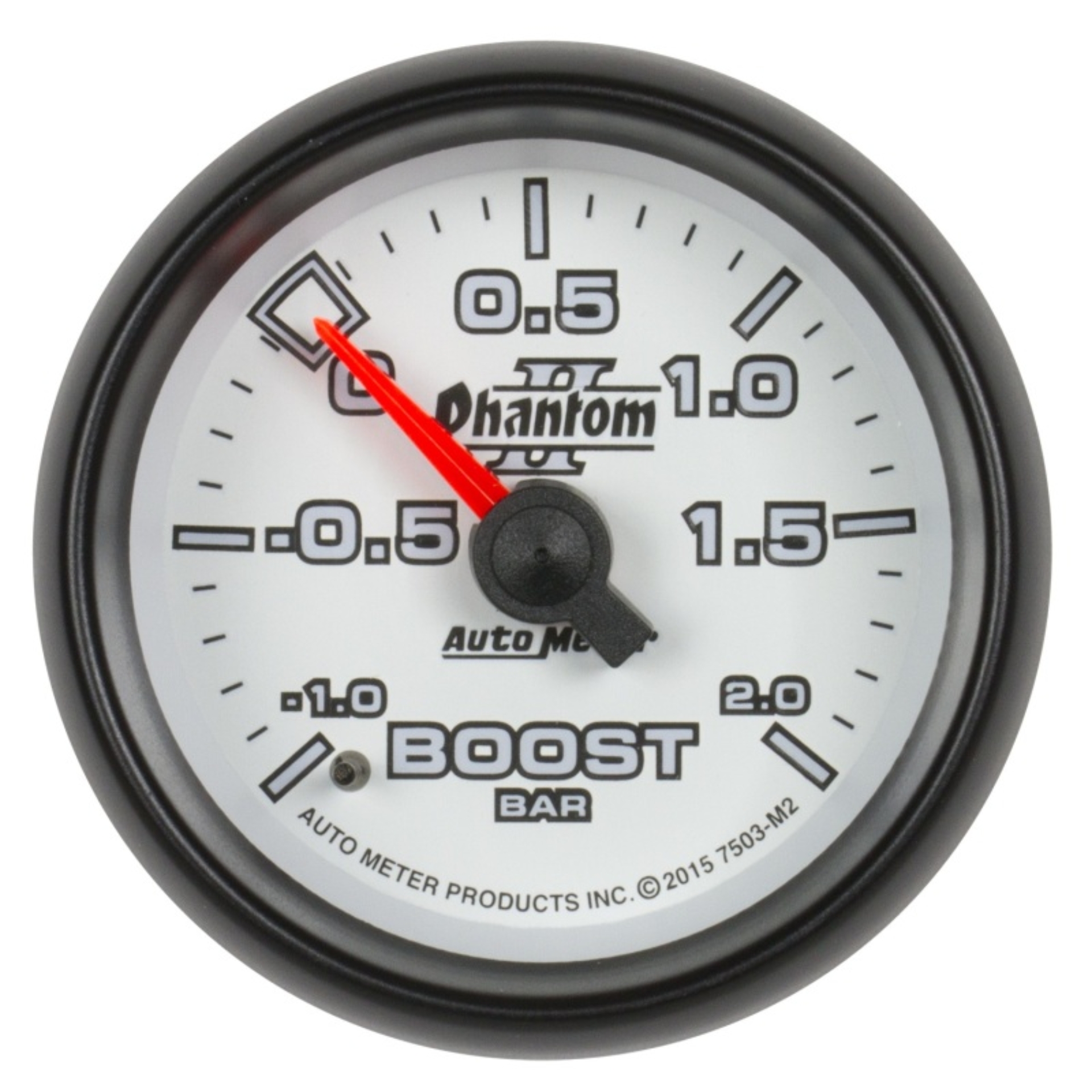 Picture of Autometer Phantom II Gauge Vac/Boost 2 1/16in -1 - +2 Bar Mechanical Phantom II