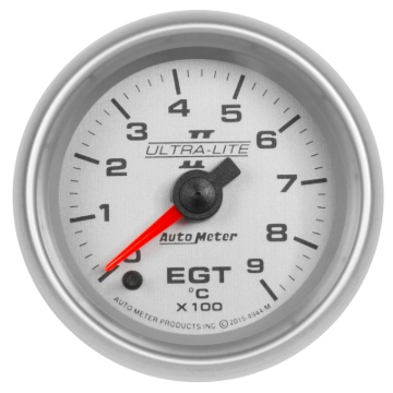 Picture of Autometer Ultra-Lite II Gauge Pyrometer (Egt) 2 1/16in 900c Digital Stepper Motor Ultra-Lite II