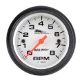 Picture of Autometer Pro-Cycle Gauge Tach 2 5/8in 8K Rpm 2&4 Cylinder White