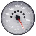 Picture of Autometer Spek-Pro Gauge Speedometer 5in 180 Mph Elec. Programmable White/Black