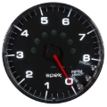 Picture of Autometer Spek-Pro Gauge Tachometer 5in 8K Rpm W/Shift Light & Peak Mem Black/Chrome