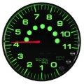 Picture of Autometer Spek-Pro Gauge Tachometer 5in 11K Rpm W/Shift Light & Peak Mem Black/Black