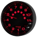 Picture of Autometer Spek-Pro Gauge Tachometer 5in 11K Rpm W/Shift Light & Peak Mem Black/Black