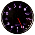 Picture of Autometer Spek-Pro Gauge Tachometer 5in 11K Rpm W/Shift Light & Peak Mem Black/Smoke/Black
