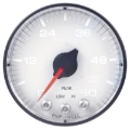 Picture of Autometer Spek-Pro Gauge Boost 2 1/16in 60psi Stepper Motor W/Peak & Warn Wht/Blk
