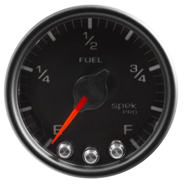 Picture of Autometer Spek-Pro Gauge Fuel Level 2 1/16in 0-270 Programmable Blk/Blk