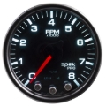 Picture of Autometer Spek-Pro Gauge Boost 2 1/16in 100psi Stepper Motor W/Peak & Warn Blk/Smoke/Blk